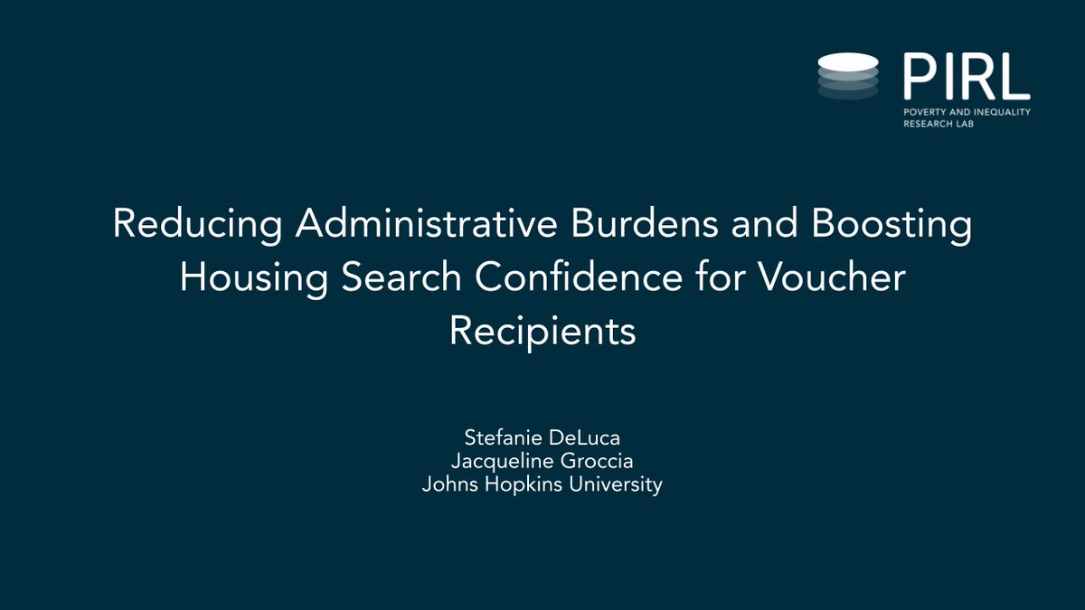 I’m excited to give two related talks at my first <a href="/APPAM_DC/">APPAM</a> this Saturday on co-authored work with <a href="/Stefanie_DeLuca/">Stefanie DeLuca</a> on the important role of navigators for expanding residential choice for housing choice voucher recipients #APPAM2024