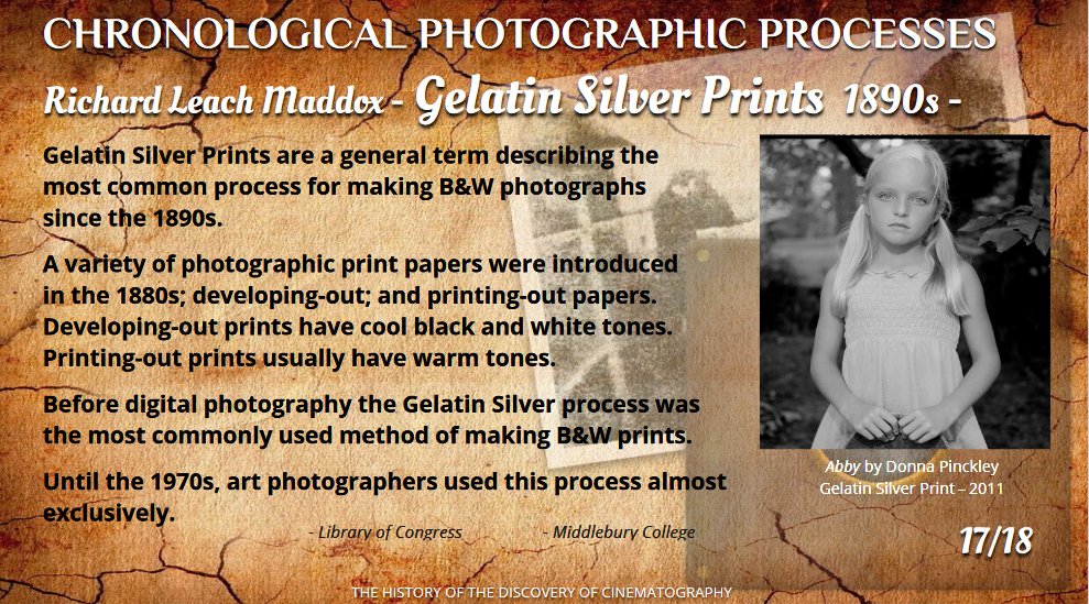 RealPreCinema's tweet photo. Because some papers were designed to have properties that imitated other processes, some Silver Gelatin DOPs (Developing-Out Prints) might be difficult to differentiate from other printing methods common between 1880—1910. https://t.co/AlSar9IGk1