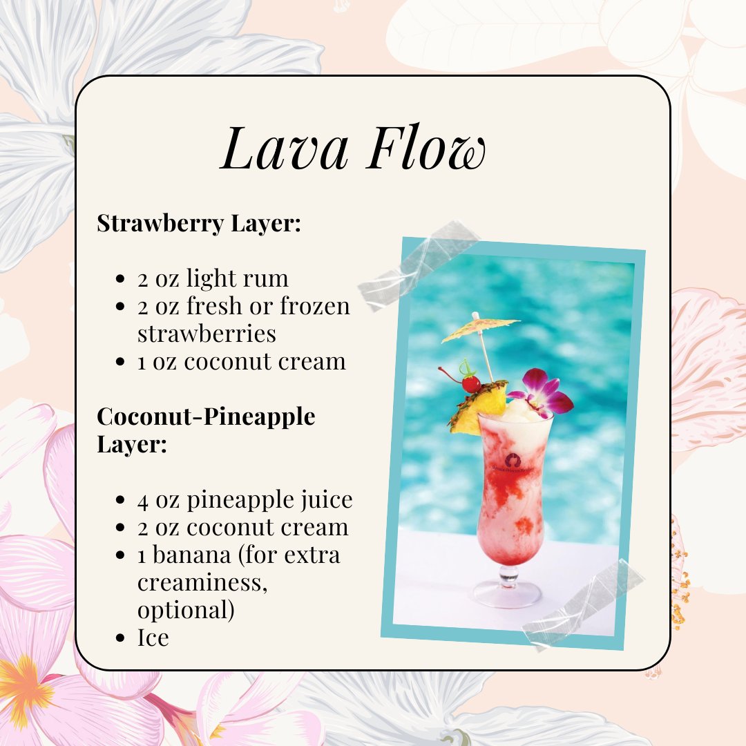 WCLC_Fraser's tweet photo. Ready to trade that rainy day for a taste of the tropics? Discover three tropical cocktails that will transport you straight to paradise! 🍹🌴 

#tropicalcocktails #raincouver https://t.co/10lfRFqOK3