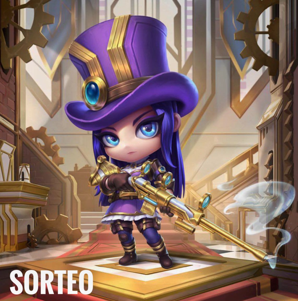 👩‍✈️ Sorteo Caitlyn Chibi 👩‍✈️

Solo tienes que:

⚜️Seguir a <a href="/xaste_8/">Xaste</a> y <a href="/allofbelu/">Belu</a> 
 
⚜️Comenta tu región 

⚜️💟 &amp; 🔁

⚜️ Finaliza el 30/11

#TFTPartner #LeaguePartner #LPP
