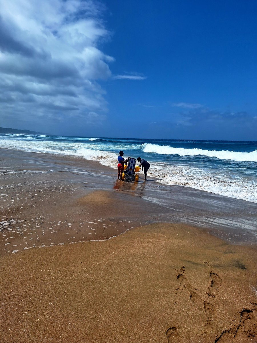 Nov 2024 Cape Vidal Safari 2024. 

Game drive through Cape Vidal Ismangaliso Wetland Park, swim in sea and beach access with
beach
wheelchairs.

A huge thank you to Beach Wheels Zululand for this wonderful iniative for making these beachwheel chairs available in St Lucia.
