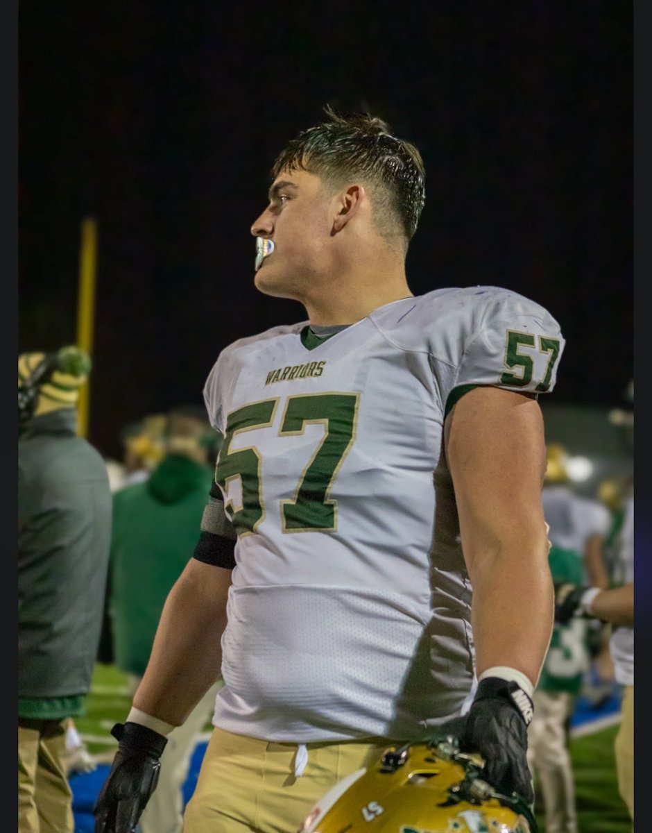 Blessed to have had a great senior season with all of my brothers truly a family finishing at 11-2 and a great opportunity in the district chip.  Senior season tape IOL/OT

hudl.com/v/2QvC3s