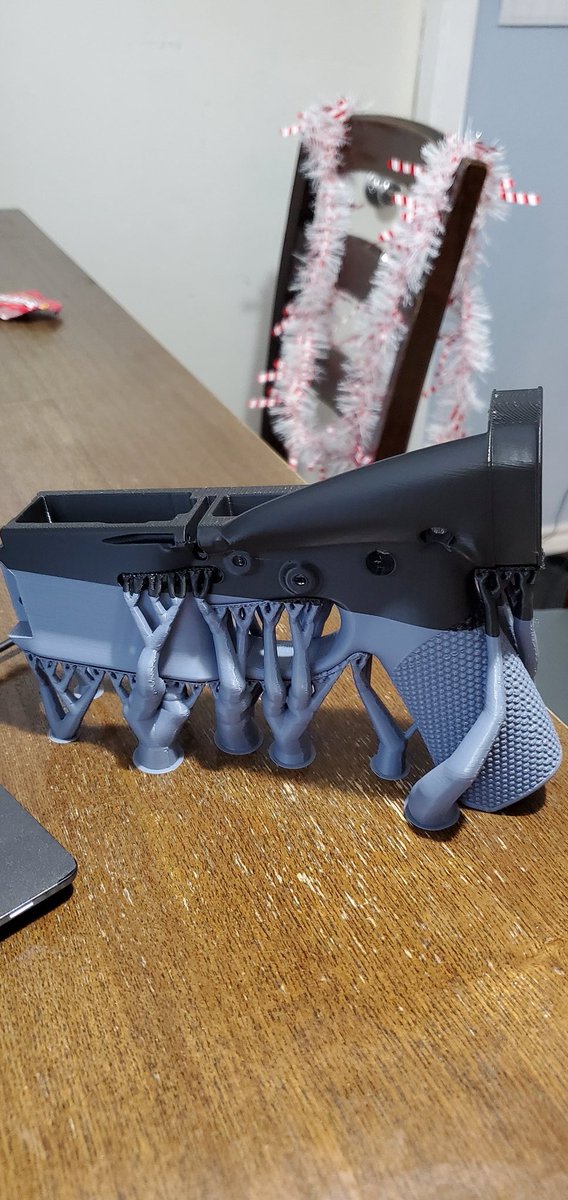 Ran out of grey during the print but I got myself a a successful print <a href="/HoffmanTactical/">Hoffman Tactical</a>