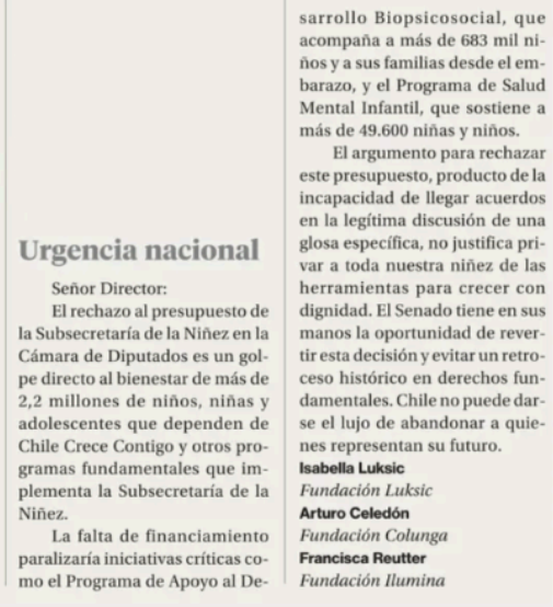 Algunas de las mayores fortunas de Chile le mandan a decir a los diputados de derecha que no son más que una tropa de hipócritas y desalmados: