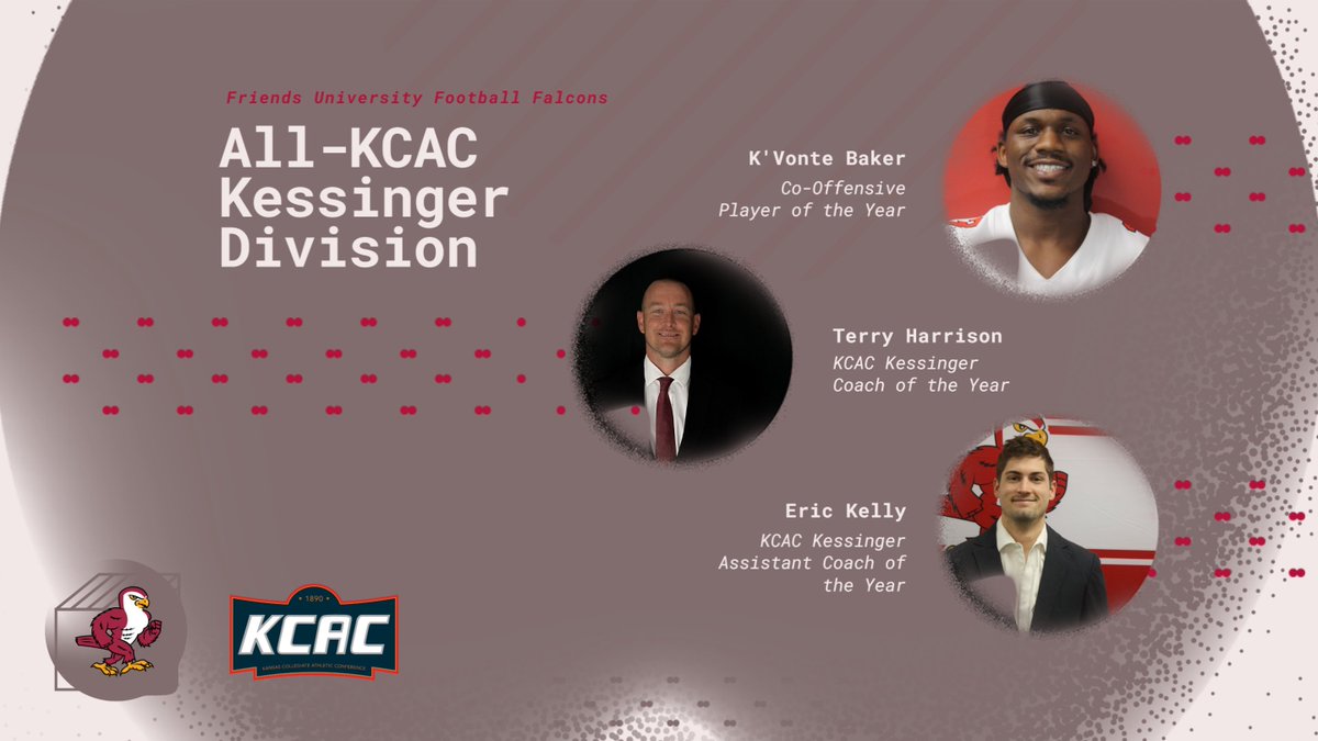 Top awards for Baker, Harrison, Kelly highlight Football Falcons’ All-KCAC Kessinger Division recognition
READ: tinyurl.com/2pwjx9w9