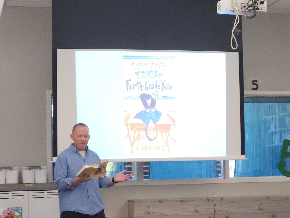 mrsgunns's tweet image. Wow! Electricity was in the air when @RobBuyea visited my students recently. Thanks for an amazing visit and writing workshop! @LisaOckerman @Kam24Kim #librarylife