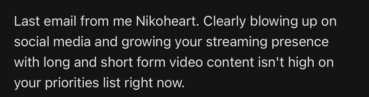 helloNikoheart's tweet photo. They sent their fourth and final chaser email.
So I sent them a lovely closing conversation reply :) https://t.co/QmmxgVy5Y0
