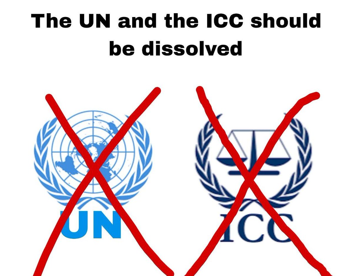 The UN and the ICC, two corrupt organizations, should be dissolved

Do you agree?