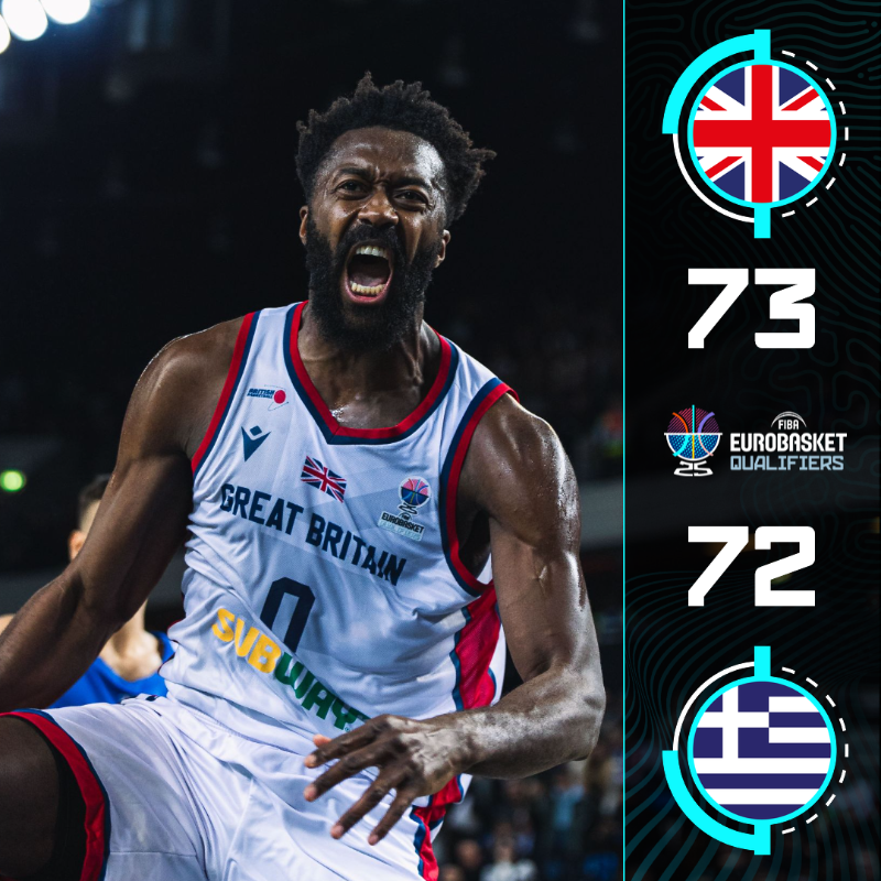 EuroBasket's tweet photo. 🚨 𝐔𝐏𝐒𝐄𝐓 𝐀𝐋𝐄𝐑𝐓 🚨

#EuroBasket x #MakeYourMark