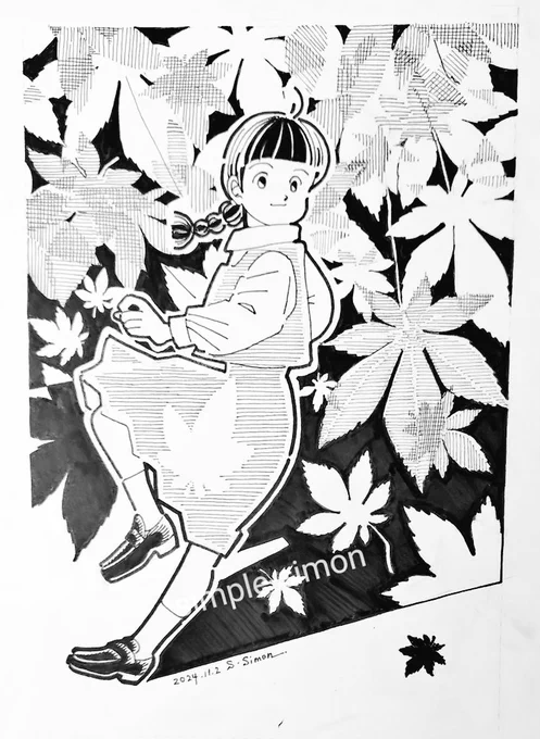 おはようございます☀朝の再掲のお時間です。
#今月描いた絵を晒そう 
昨夜再掲した11月上旬のものから、一部差し替えて再々掲です。顔が切れて表示されるようなので、よろしかったらタップしてご覧ください。
今夜は中旬の分を投稿します。

本日も良い1日を! 
