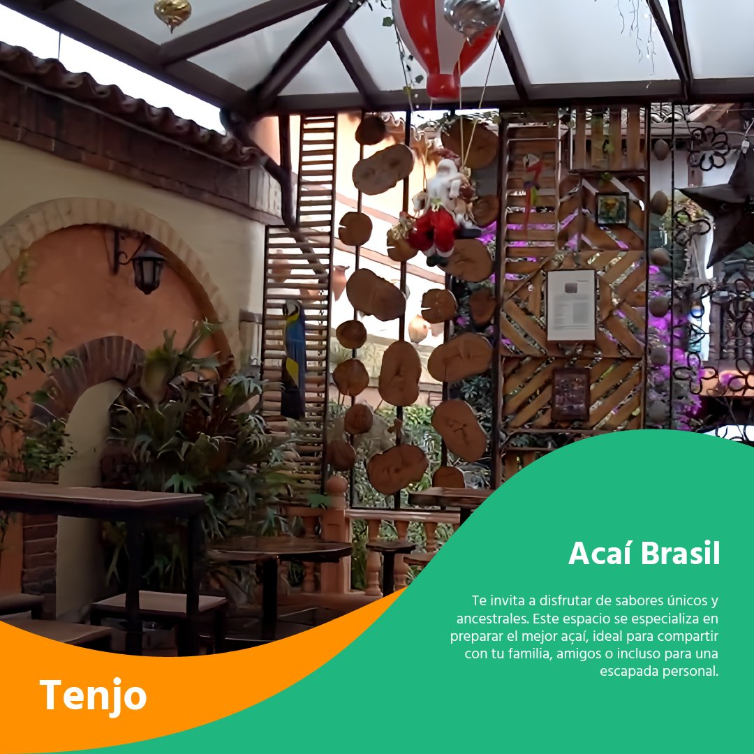 Asocentro_'s tweet photo. 🎄 ¡Vive la magia de la Ruta Navideña 2024 en Tenjo🎄 

Un destino único donde la tradición, el sabor y la cultura se encuentran. 

👉 ¡Ven a descubrir, comer y disfrutar de la magia de Tenjo en esta Navidad!

#RutaNavideñaTenjo #TenjoMagico #NavidadEnTenjo #AçaíBrasil #PanDeMaíz https://t.co/Zx353HR4Rt