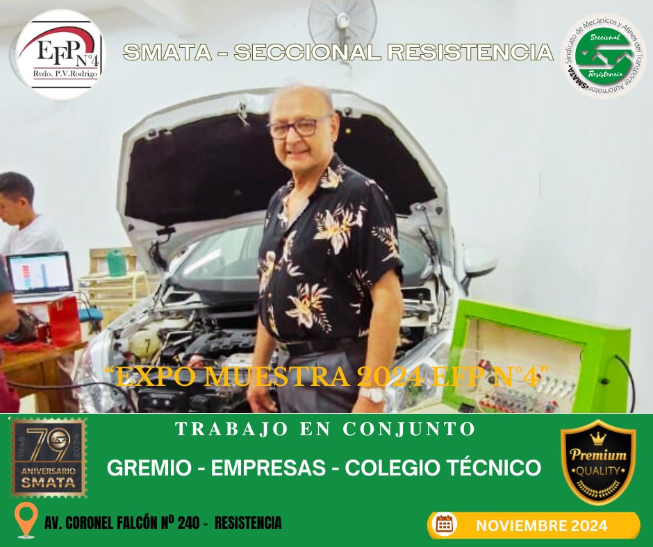 SmataSeccRes's tweet photo. de Docentes y Alumnos de la Escuela de Formación Profesional Nº 4 "Reverendo Padre Victoriano Rodrigo", destacándose el esfuerzo, la dedicación y la creatividad que cada uno de los integrantes ha demostrado en esta gran actividad integradora, la cual fue visitada por una gran https://t.co/vd1dYqiInK