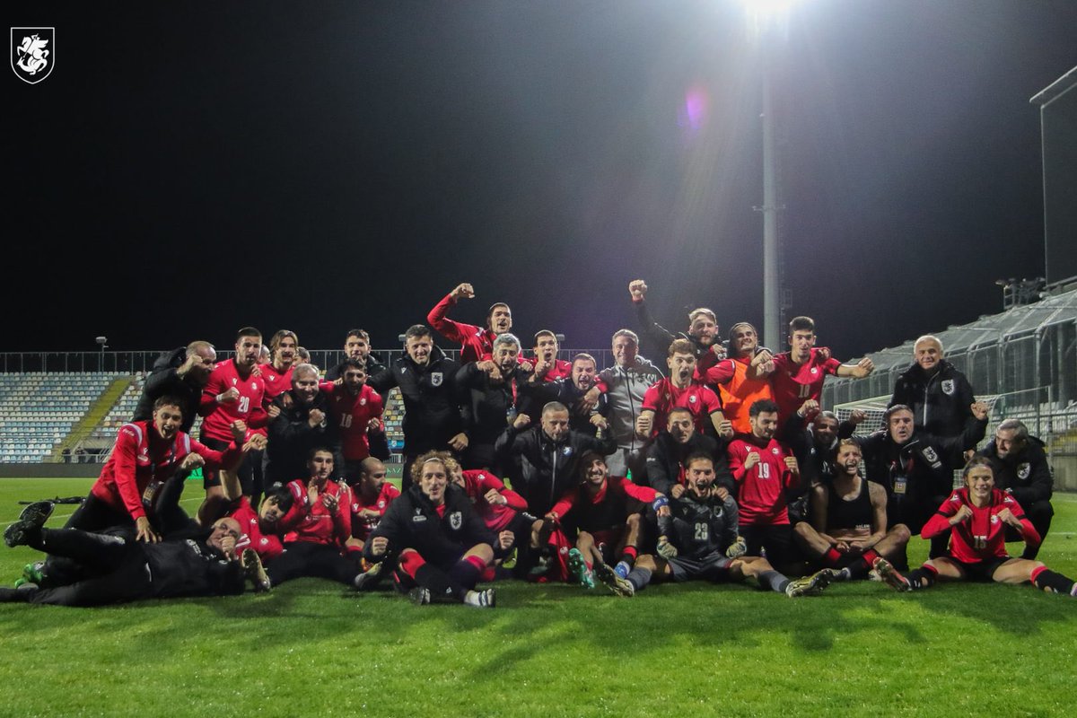 Levan Kobiashvili (@lkobiashvili) on Twitter photo GEO U21 qualified for the UEFA Under-21 European Championship 🇬🇪
#U21EURO
<a href="/GeorgiaGff/">Georgia • GFF</a> GEO U21 qualified for the UEFA Under-21 European Championship 🇬🇪
#U21EURO
<a href="/GeorgiaGff/">Georgia • GFF</a>