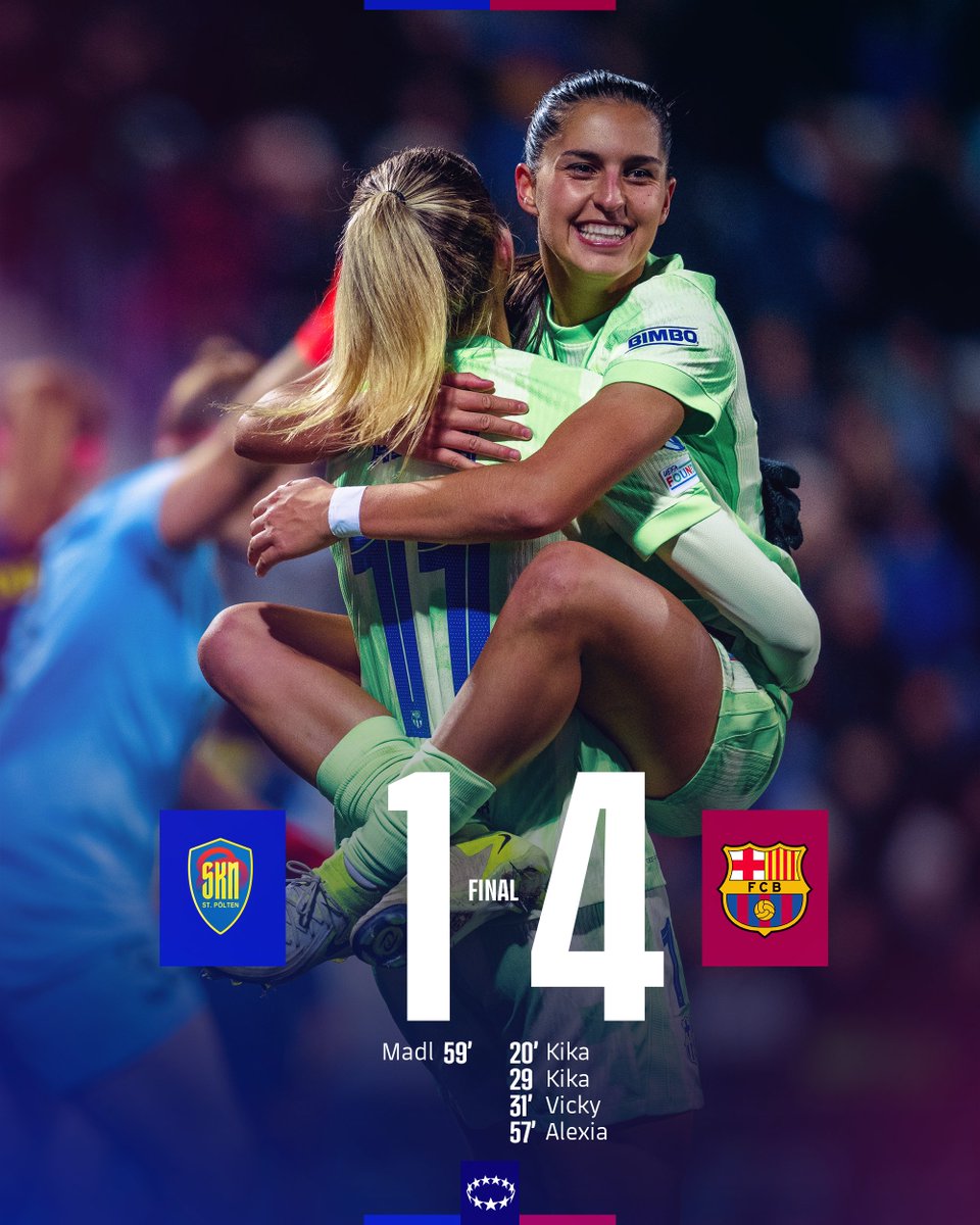 Victòria de Champions a Àustria! 💚