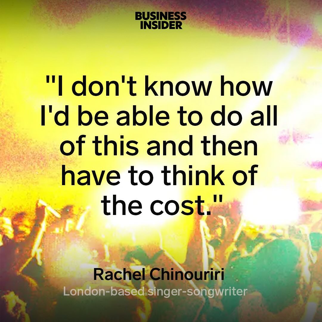 Callie Ahlgrim (@callieahlgrim) on Twitter photo I have spent several months reporting on the modern challenges of making money as a musician, analyzing data, and speaking to industry experts & artists I admire, including <a href="/raye/">RAYE</a>, <a href="/rachelchinourir/">Rachel Chinouriri</a>, <a href="/TAYLAPARX/">TAYLA PARX</a>, and <a href="/TessaViolet/">Tessa Violet</a>
🔗: businessinsider.com/why-musicians-… I have spent several months reporting on the modern challenges of making money as a musician, analyzing data, and speaking to industry experts & artists I admire, including <a href="/raye/">RAYE</a>, <a href="/rachelchinourir/">Rachel Chinouriri</a>, <a href="/TAYLAPARX/">TAYLA PARX</a>, and <a href="/TessaViolet/">Tessa Violet</a>
🔗: businessinsider.com/why-musicians-…