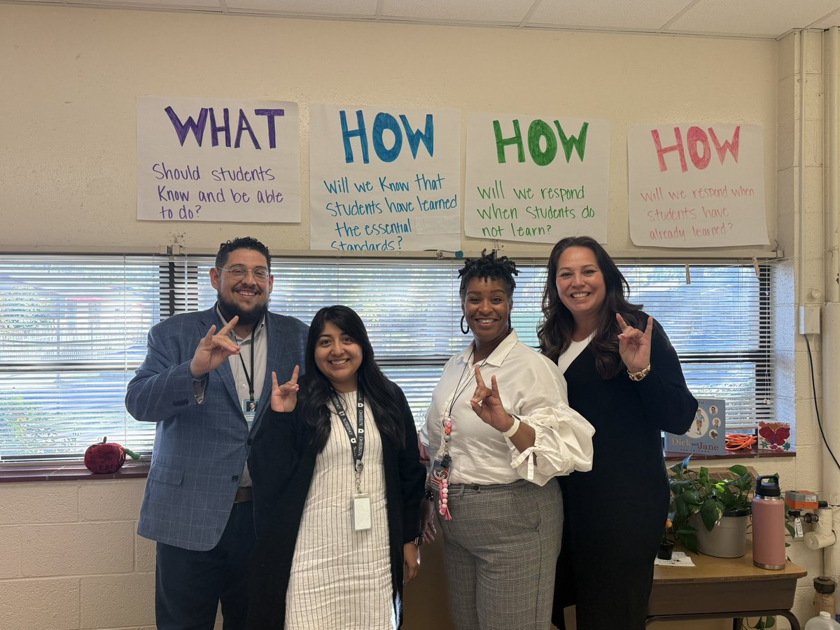 DrCharlieGarcia's tweet photo. Visited R.J. Wilson Elementary @RJWilsonFWISD with Deputy Choudhury and saw incredible student growth in action. 

From rich discourse to productive struggle, classrooms are thriving. 

Last year’s 2-letter grade jump is just the start. We are BIG fans of R.J. Wilson! #OneFortWorth