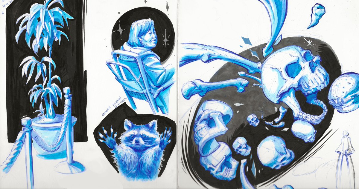 Going to try and update some of my travel sketchbook scans from this year first trip was Orlando, some of these are just practices, studies and drawings from real life hope you enjoy them! #sketch #sketchbook #2dartist #lifedrawing #racoon