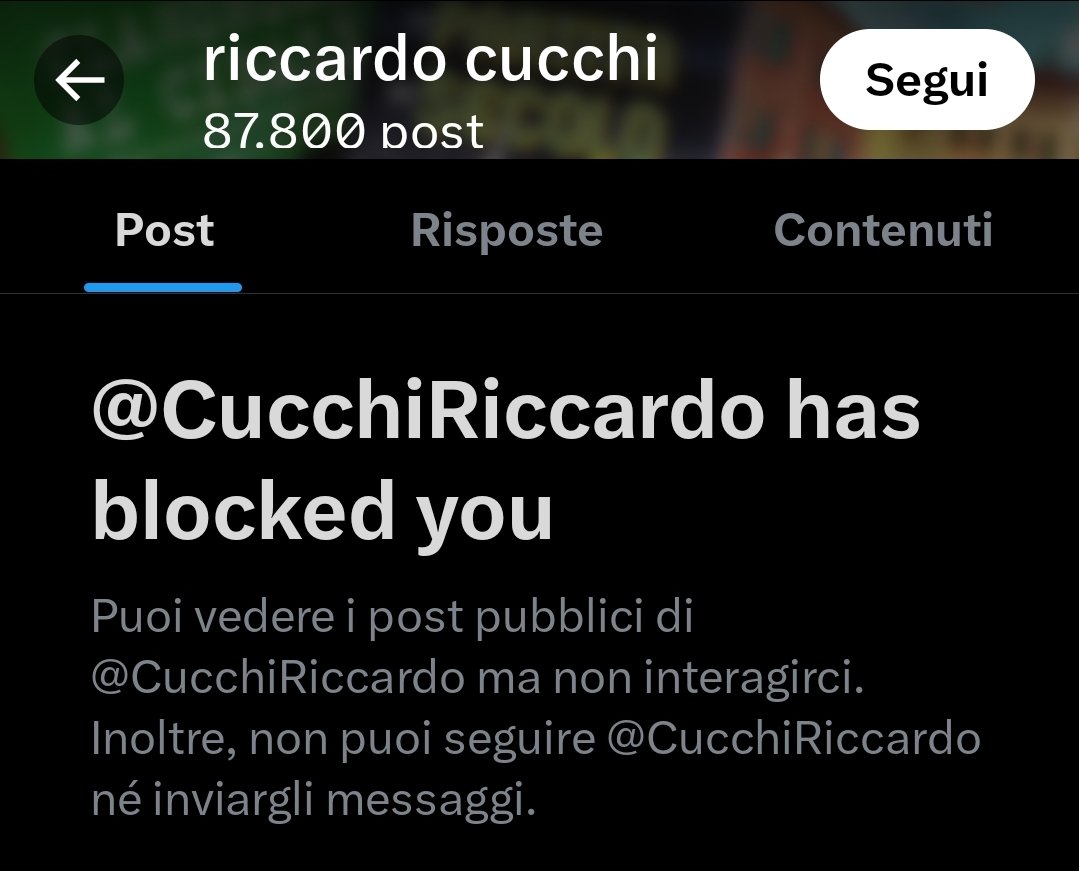 Ander_Bruckes's tweet photo. Non credevo che il mio tweet mi sarebbe valso un blocco da parte di Riccardo Cucchi, ma i pacifinti sono così: se fai notare loro che il principale responsabile della guerra non è l'Occidente cattivo, ma la Russia, si offendono.

Più che pacifinti sembrano filorussi 🙄 https://t.co/BXmyS2PJVw
