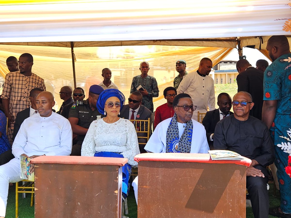 PeterObi's tweet photo. Today, I joined the formators, management, and seminarians of Bigard Memorial Seminary, Enugu, to celebrate the 100th anniversary of this remarkable institution. Established in 1924, Bigard Seminary has a rich history of shaping generations of men who have made significant contributions to the Church and society.

Since its inception, Bigard Seminary has produced four cardinals: His Eminence, the late Ignatius Cardinal Ekandem; His Eminence, Francis Cardinal Arinze; His Eminence, Christian Cardinal Tumi from Cameroon; and His Eminence, Peter Cardinal Okpaleke.

The seminary has also trained over 35 archbishops and bishops, including the Chief Celebrant of today’s Mass and Secretary of the Dicastery for Evangelization, His Grace Fortunatus Nwachukwu; the Archbishop of Onitsha and Metropolitan of the Onitsha Ecclesiastical Province, His Grace Valerian Maduka Okeke; and the President of the Catholic Bishops’ Conference of Nigeria (CBCN), His Grace Lucius Ugorji, among others serving God and humanity across the globe. Beyond these, it has formed countless priests whose contributions are too numerous to mention.

I rejoice with the entire Bigard family on this impactful journey of 100 years in raising men of learning and character. I wish them continued success as they strive to build a more productive and just nation.

A New Nigeria is POssible. -PO