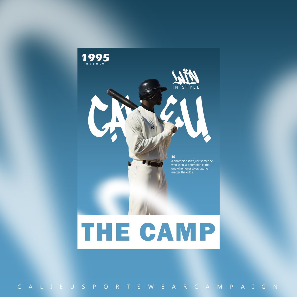 Armadonvision's tweet photo. Calieu’s SPORTSWEAR CAMPAIGN 
•Visual Brand Invention• Series 

The full visual brands guideline available on Behance: https://t.co/oNlmUipCSR
.
.
#visualbrand #branding #brandidentity #logodesing #campaign #posterdesign #sportwear #visualart #digitalart #graphicdesigns https://t.co/RwXqxxw1j3