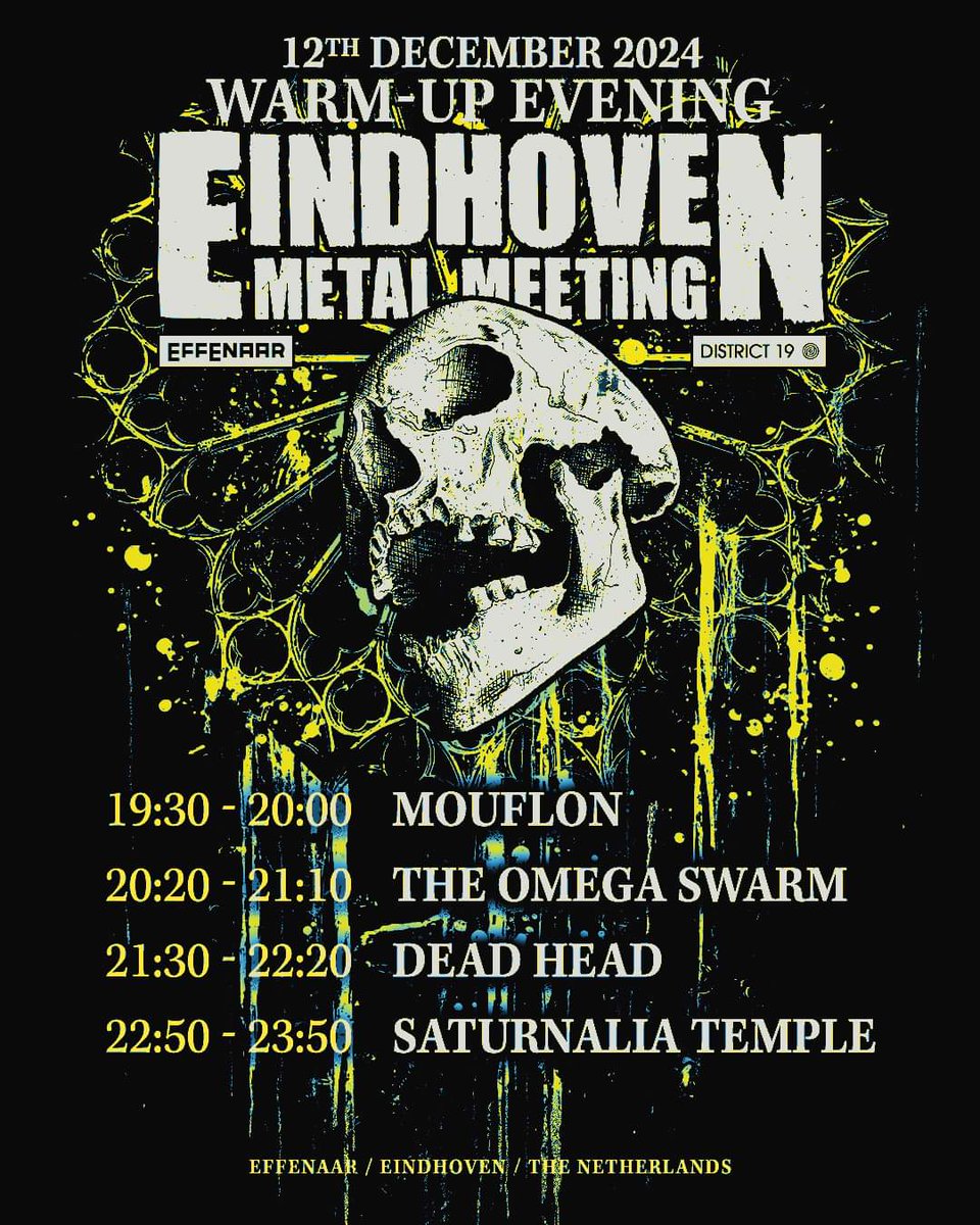 Time schedule for EMM Warm-up evening is here!