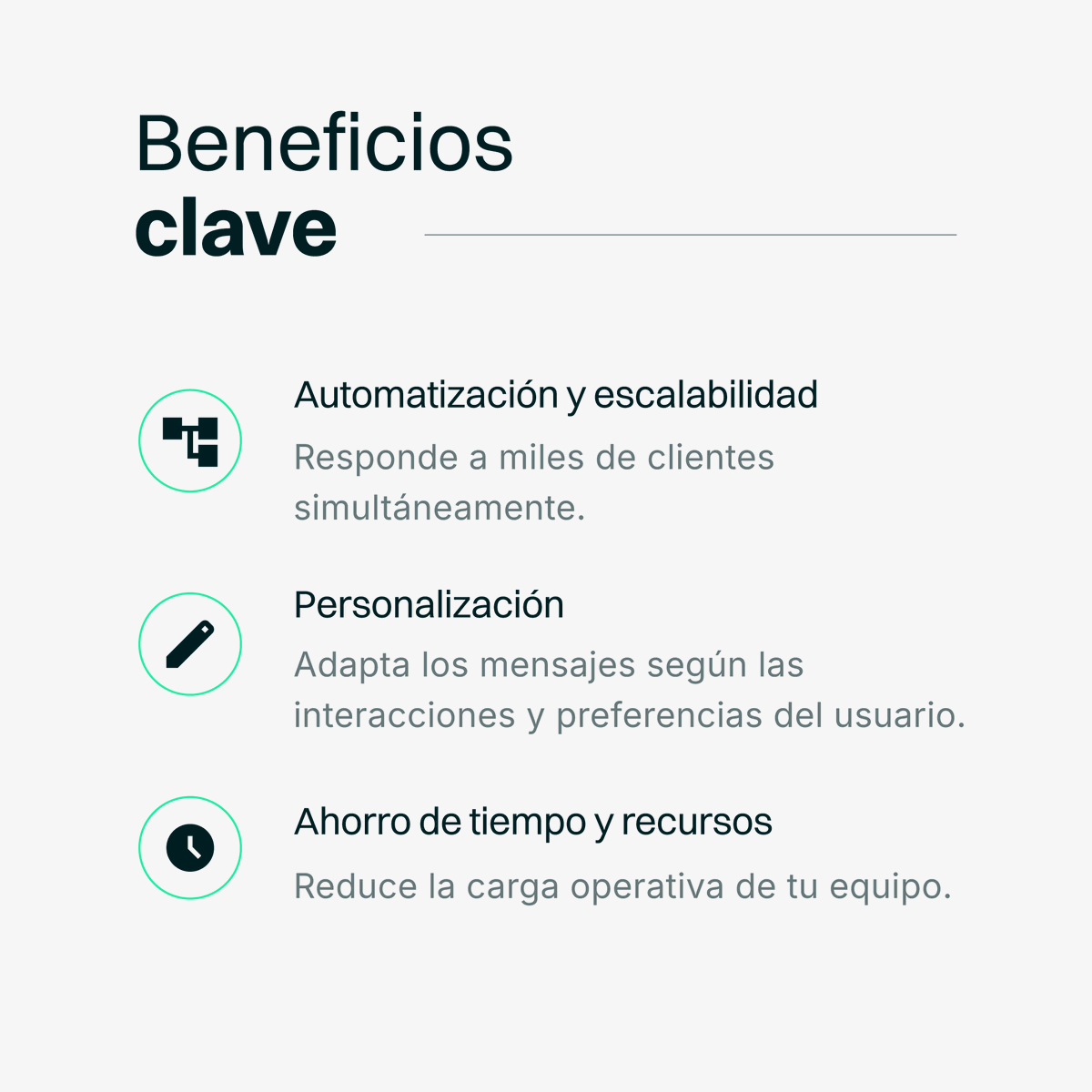 ConvertiaICA's tweet photo. 👉 Da el primer paso y descubre cómo estos flujos pueden transformar tu manera de interactuar con los clientes. ¡Desliza para saber más!

#WhatsApp #Automatización #CX https://t.co/HZu019vR5w
