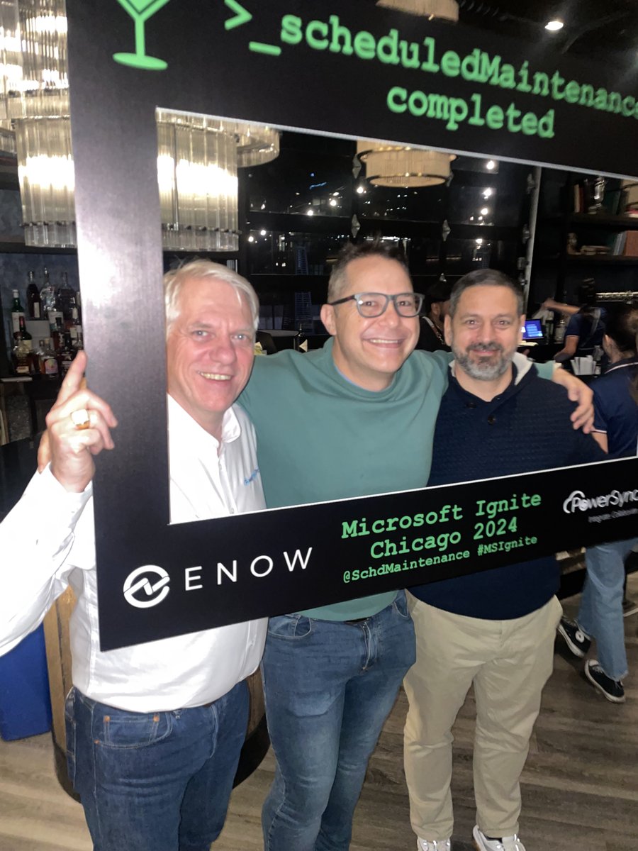 SchdMaintenance's tweet image. 🍸WHAT A NIGHT! Drinks were had, games were played, friends were made. ENow’s #schdMaintenance completed! The night was made even better by our sponsors @PowerSyncPro and @ZIROhassle! Thanks for joining us for another legendary party!
📸 share your pics & tag @SchdMaintenance
