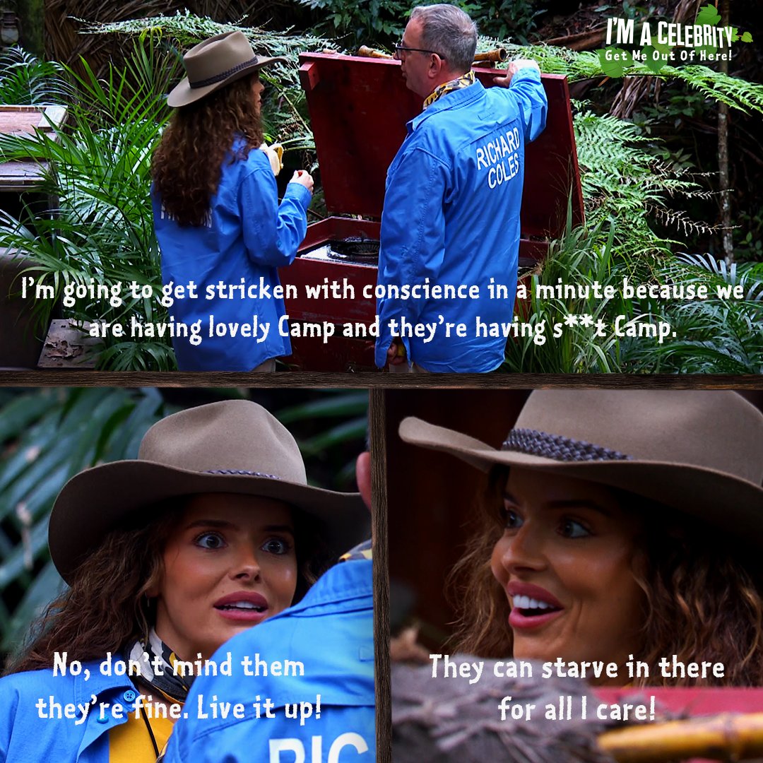 Maura influencing a priest was not on my 2024 bingo card #ImACeleb