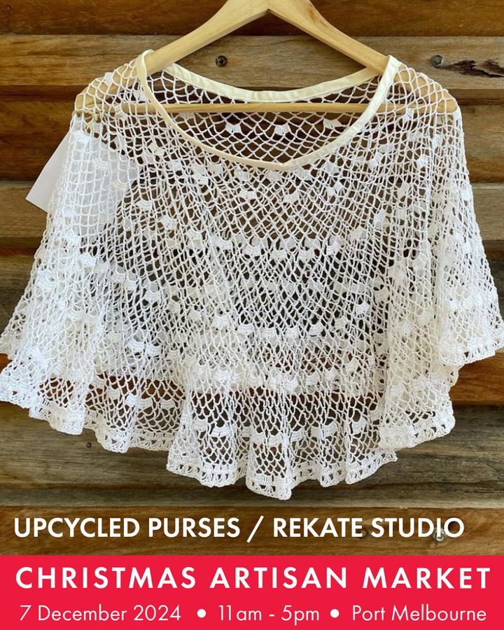 🌟\\// 2024 Christmas Artisan Market \\//🌟

 ❤ Meet our Vendors: 
🎄Stomping Elephants @stompingelephants 
🎄Upcycled Purses / Rekate Studio @rekatestudio 

🗓 Date: Dec 7th
📍 Location: Bay Street in Port Melbourne
🕒 Time: 11 AM - 5 PM
🎁 More Info: 3207port.com.au/blog/christmas…