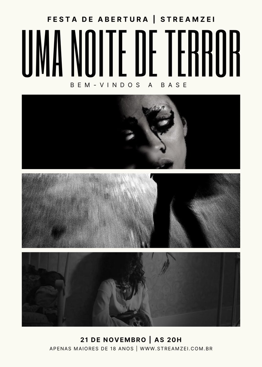 streamzei's tweet photo. 📽️ uma noite para gritar! ☠️
vista seu melhor traje de terror e venha curtir nossa festa de filmes de terror.

🎬 muitos filmes, muita diversão, e muita bebida! https://t.co/GYN5dGUqW9