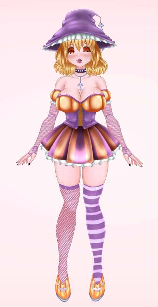 Dibujo que arranque el Halloween de 2023 y termine este año lmao, y luego lo volví outfit para mi modelo🎃💜
#vtuber #vtuberespañol #vtuberes #VTubeStudio #Live2D #vtubertwt #vtubertwitch #twitch #twitchstreamer