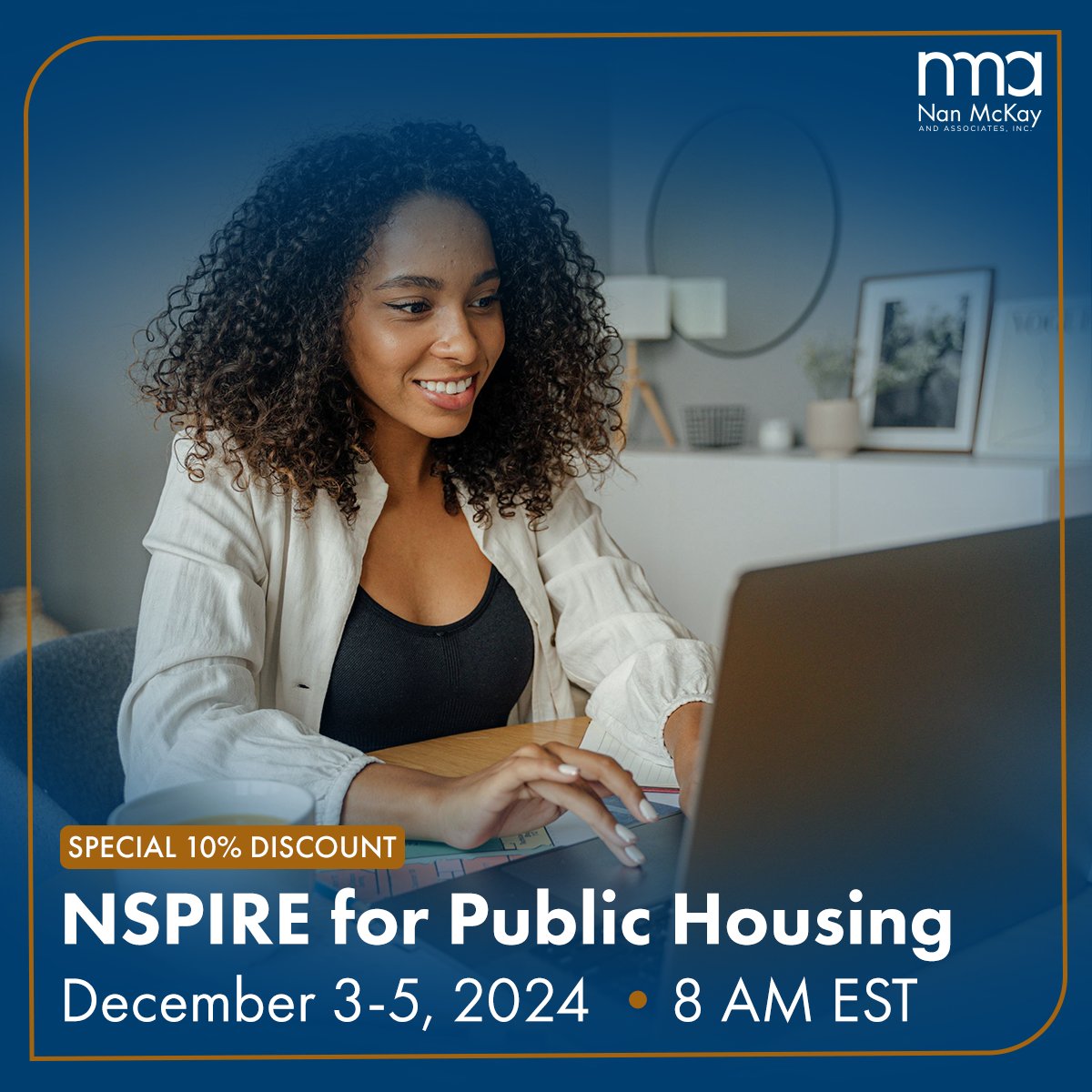 nanmckay's tweet photo. Register for our NSPIRE for Public Housing live web training on December 3-5, 2024 at 8 AM EST!
 
Reserve now for a special 10% discount: https://t.co/5t6LluilYM https://t.co/jlv5MGbVWE