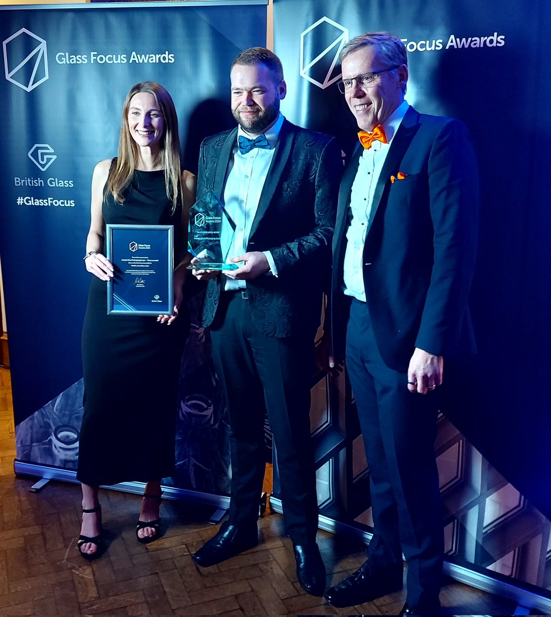 Our Fire Safety video has taken the coveted <a href="/BritGlass/">British Glass</a> Health and Safety Award 2024. Congratulations to the whole team for putting together an incredible, thought-provoking video. <a href="/ShotBlastMedia/">Shot Blast Media</a>