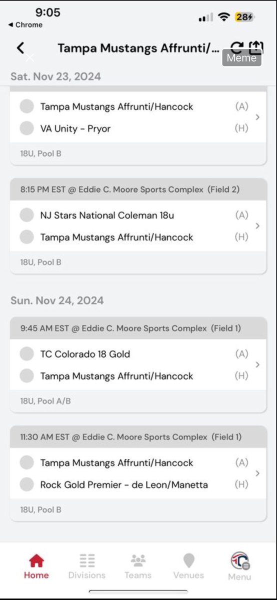 TRIPLE CROWN SCHEDULE‼️‼️ <a href="/bowey23/">Nikki Bowey</a> 
<a href="/CoastRecruits/">Coast 2 Coast Recruits</a> 
<a href="/Get2CollegAth/">Get 2 College Athletics</a>