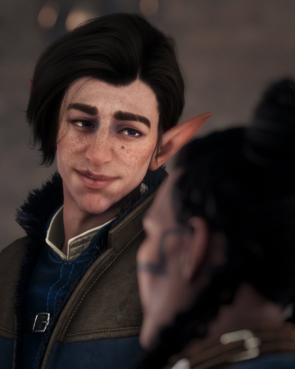 pictureamoebae's tweet photo. The way he looks at her
#dragonagetheveilguard #dragonage #antoine #evka https://t.co/VFfFm9cYMe