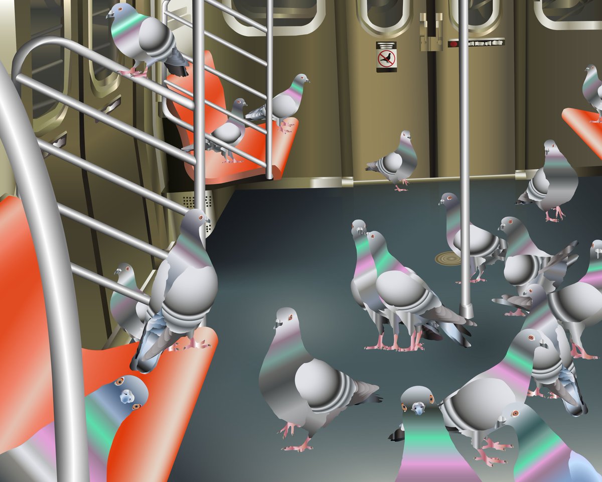 I ended up on the wrong subway I think...