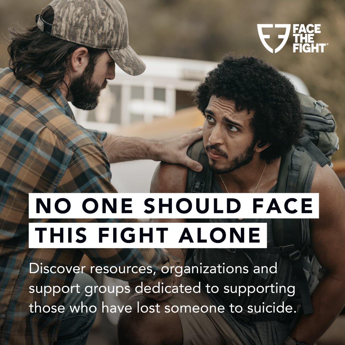 WeFaceTheFight's tweet photo. On #InternationalSurvivorsofSuicideLossDay, we stand beside those who have lost loved ones to suicide. No one should face this fight alone.
Explore #postvention resources, organizations, and support groups for connection and support.💙 https://t.co/pGfm526noz https://t.co/HrOmQJNeFO