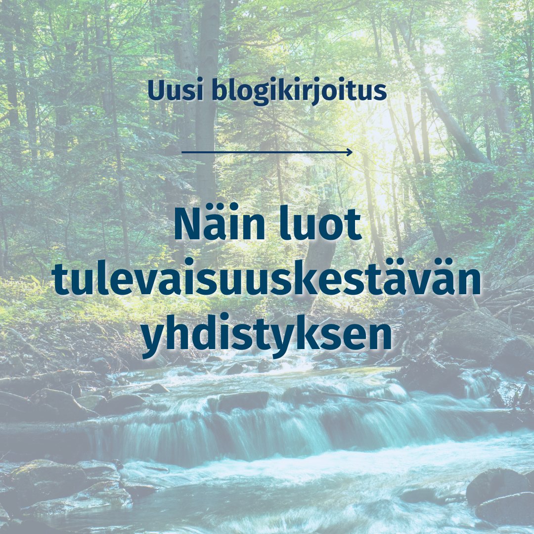 Miten luodaan #tulevaisuuskestävä #yhdistys? Mitä kaikkea kannattaa huomioida, jotta uudistuminen onnistuu? Entä miten tunnistaa ajattelutapoja, jotka johtavat paikalleen jämähtämiseen? 🔭

Aron Schoug &amp; Frida Persson #KohtiTulevaa -hankkeen blogissa  ➡
kansalaisareena.fi/nain-luot-tule…