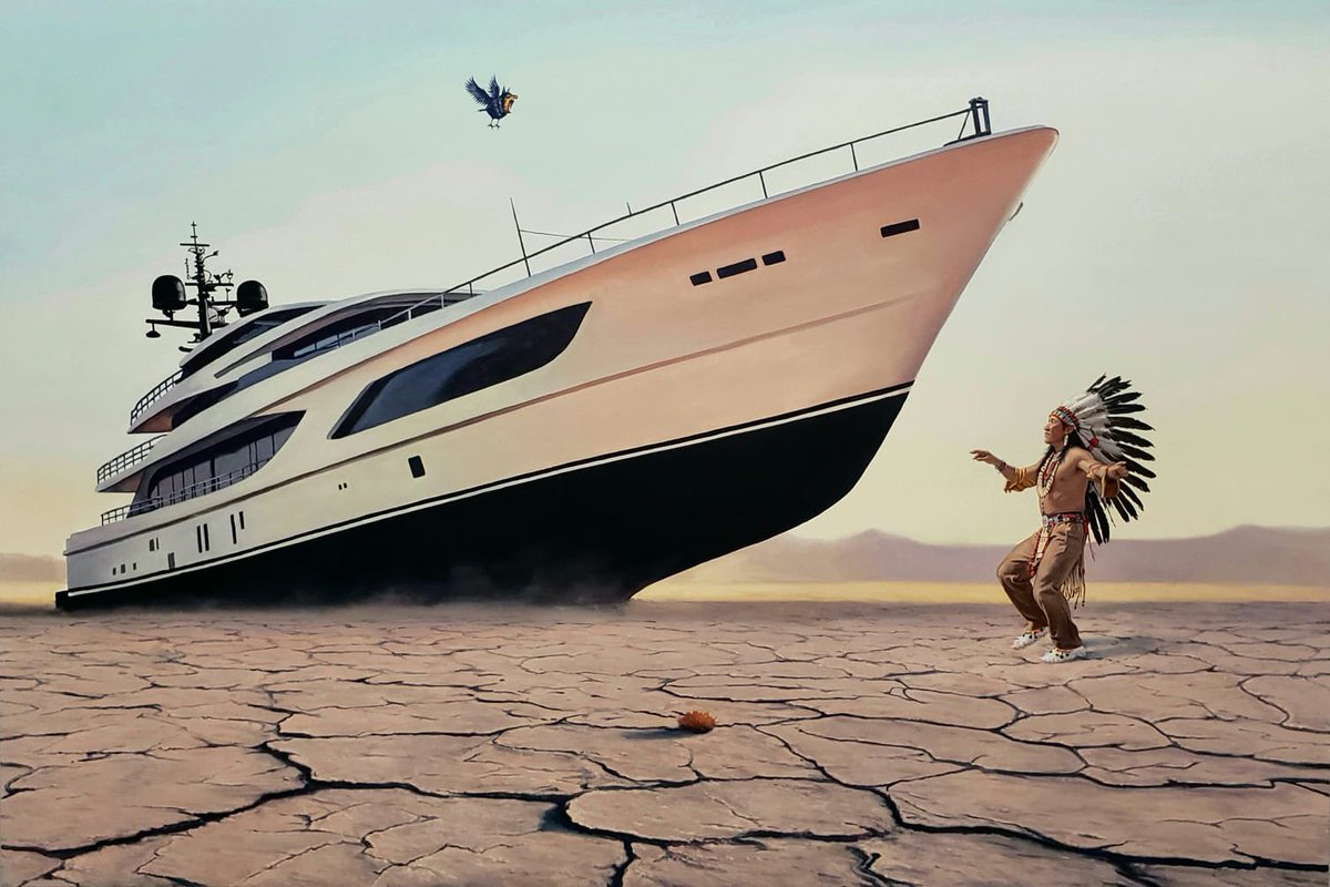1MarketPrice's tweet photo. “Rain Dance By The Boat Dock”
oil on linen 
72 x 48”
#marketprice https://t.co/M3tD4D2gfQ