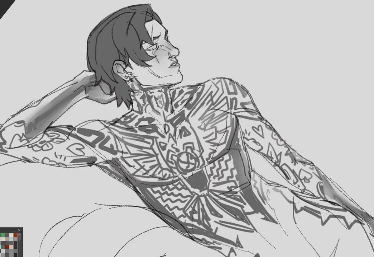 turning every single anatomy study i do into him