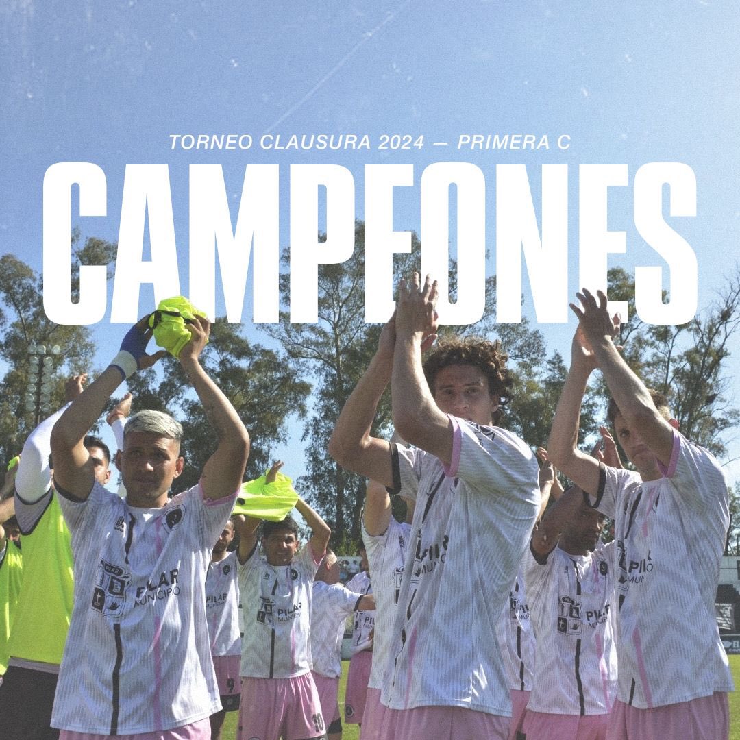 RealPilar_FC's tweet image. Real Pilar se consagró Campeón del Torneo Clausura de Primera C con una histórica campaña. 🏆

🏁 El equipo de Gabriel “Piter” Torres logró coronarse a dos fechas del final, al haber obtenido 50 puntos, producto de 14 victorias y 8 empates.