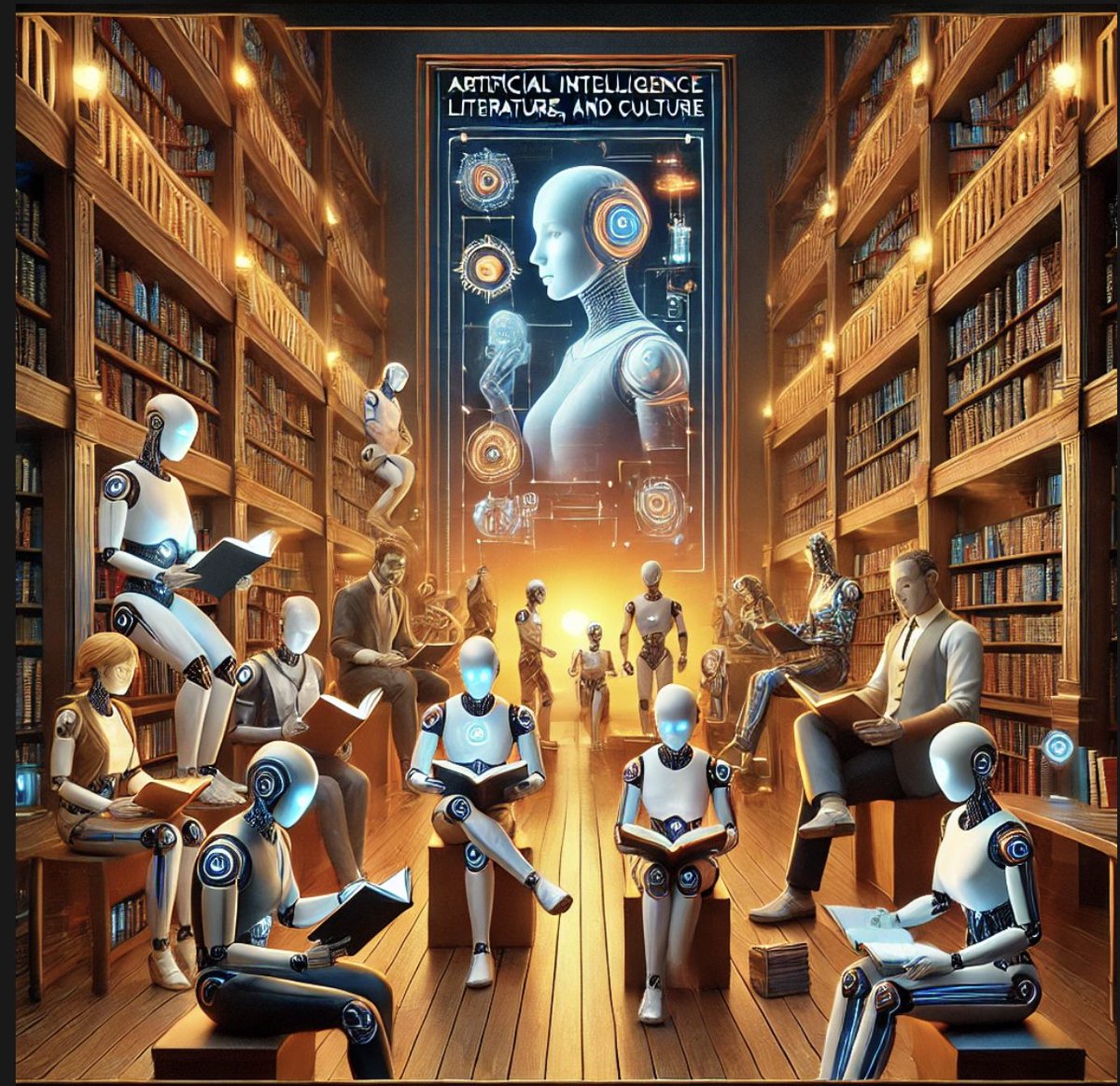 🌟NEW for Winter 2025!🌟Advanced Topics in the Digital Humanities: AI, Literature and Culture: DHU436H1S LEC0201

Join Dr. Heidi Craig, Thursdays 2 - 5 pm, to investigate the impact of artificial intelligence on the cultural and literary worlds we live in. 
#DigitalHumanities #AI