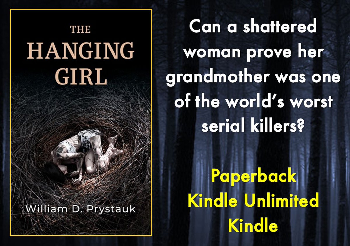 Read the book, discover the truth...

THE HANGING GIRL: buff.ly/4gaUN3B 

#HangingGirl #horror #MYSTERY