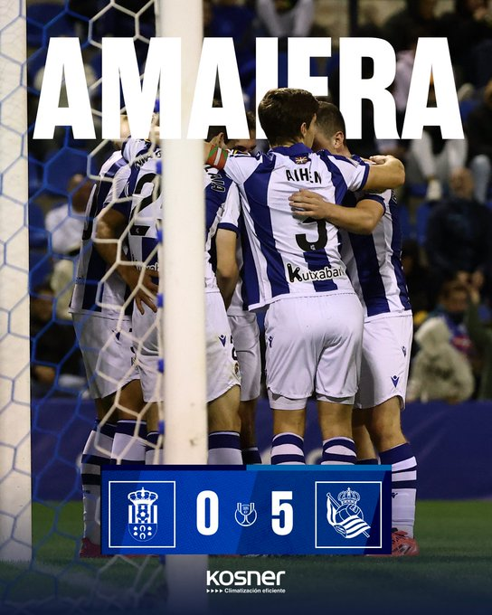 MUSTITALDEA's tweet image. Kanporaketa gaindituta, arerio berri baten zain 🔜
Goles en Copa para recuperar sensaciones 🥅

Jove 0 - 5 Real Sociedad
⚽️⚽️ #Barrene
⚽️ @sergiogm_10 
⚽️ @jonmagu12 
⚽️ #Goti 

#CopaDelRey #RealSociedad #WeAreReal #AurreraReala
