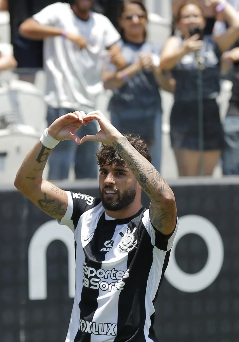 Aquele 🫶🏾 do nosso 9️⃣!

📸 José Manoel Idalgo / Corinthians

#VaiCorinthians
