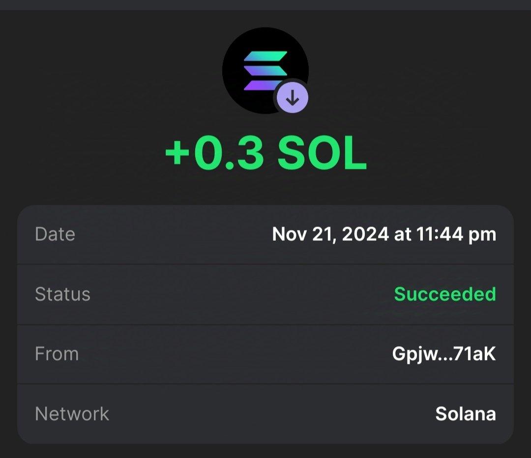 CrypOdd's tweet photo. 0.3 SOL might change your life.
Invest now get 100x on listing 💥🚀

➡️ Follow
➡️ Retweet &amp; Comment Your $SOL Address

Check your wallet in 24 hours https://t.co/KLSbt6vmA9