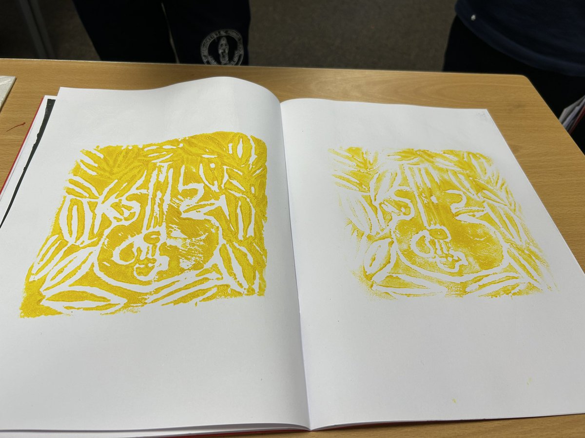belindajohn71's tweet photo. An amazing poly print from a Year 3 pupil @StBernadettesrc @STOC_CAT #print #design #newskills #designdevelopment https://t.co/QR0CB4ncgE