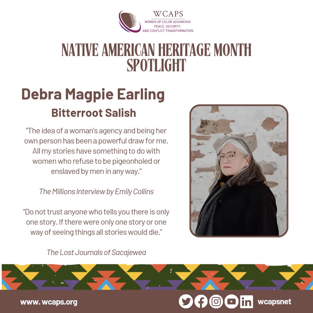 WCAPSnet's tweet image. In this final round of authors, WCAPS reflects on the power of the written word, the importance of seeing yourself in stories, and the strength of Native women authors who weave their heritage and dreams into unforgettable narratives.
#WCAPS #NativeAmericanHeritageMonth