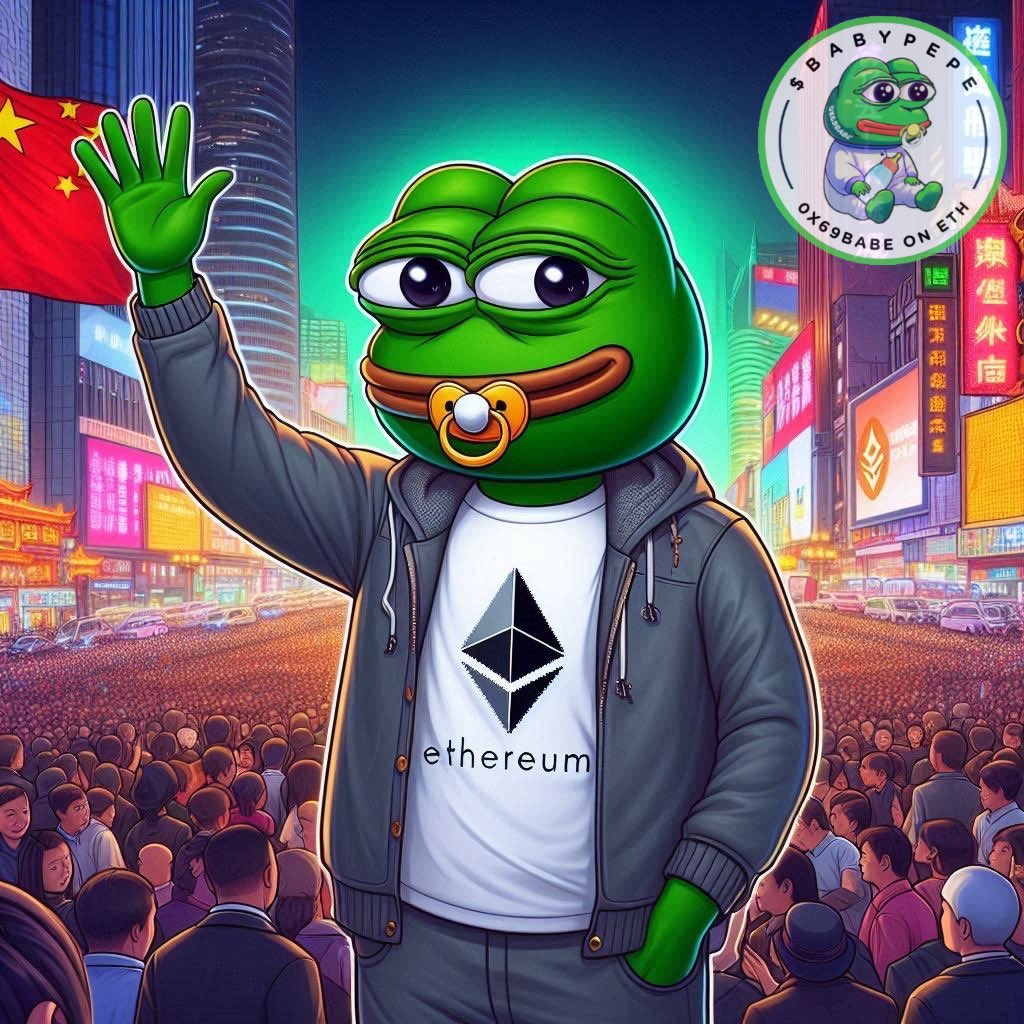🚀 BIG BREAKING 🚨 
China’s Shanghai Court has officially made #Bitcoin &amp; crypto legal! 🌟 This is a game changer for the market and a massive boost for crypto adoption! 🔥 #BTC is crushing #ATH daily… 
Don’t sleep on $BABYPEPE—this could be the start of something HUGE! 💪💰