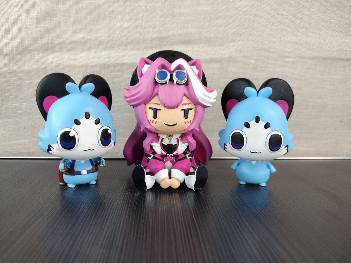 Yume3D420's tweet photo. Chatini love #chatini @yangnouh1998 @raorapanthera #HololiveEN https://t.co/Uz5Gt68JFY